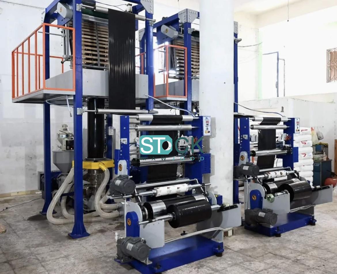 ماكينة تصنيع الشنط والاكياس البلاستيك تايواني