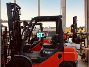 رافعة شوكية تويوتا جديدة New TOYOTA Forklift