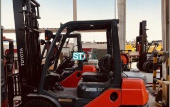 رافعة شوكية تويوتا جديدة New TOYOTA Forklift